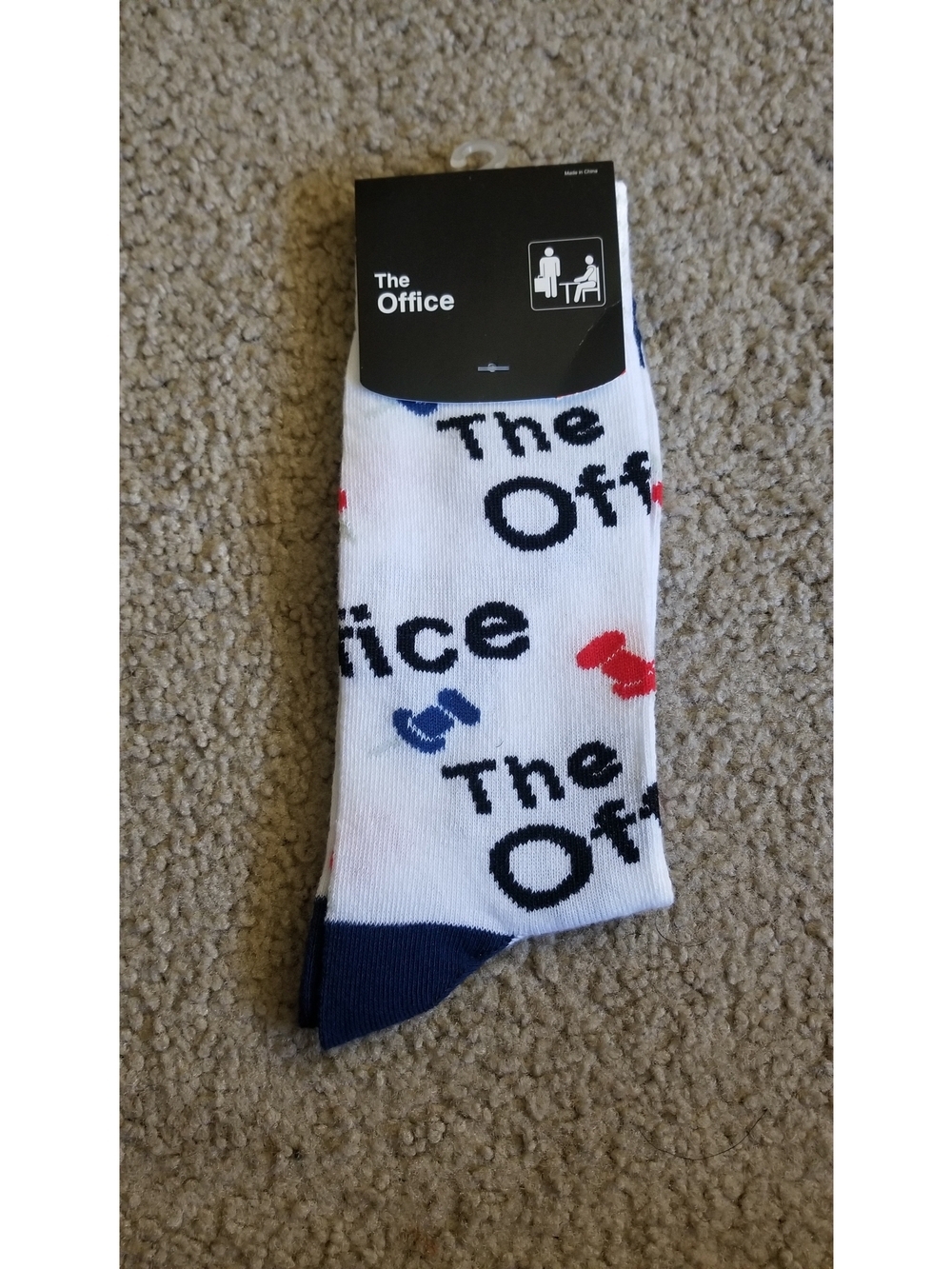 The Office Crew Socks – Multi-Logo & Icons